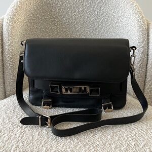 Proenza Schouler PS11 Black Leather Purse
